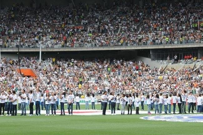 Fotos exclusivas do clssico entre Atltico e Cruzeiro na reabertura do novo Mineiro