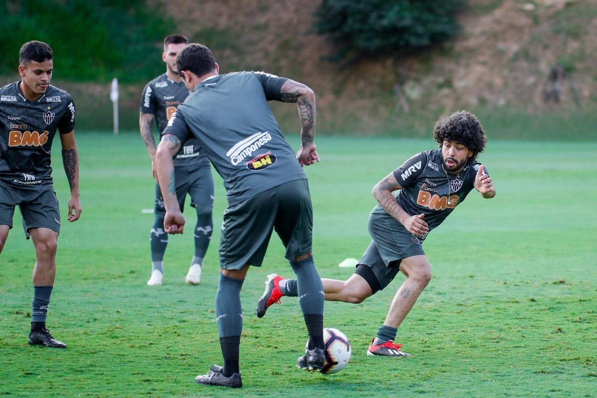 O tcnico Levir Culpi comandou, na tarde desta tera-feira, treinamento na Cidade do Galo