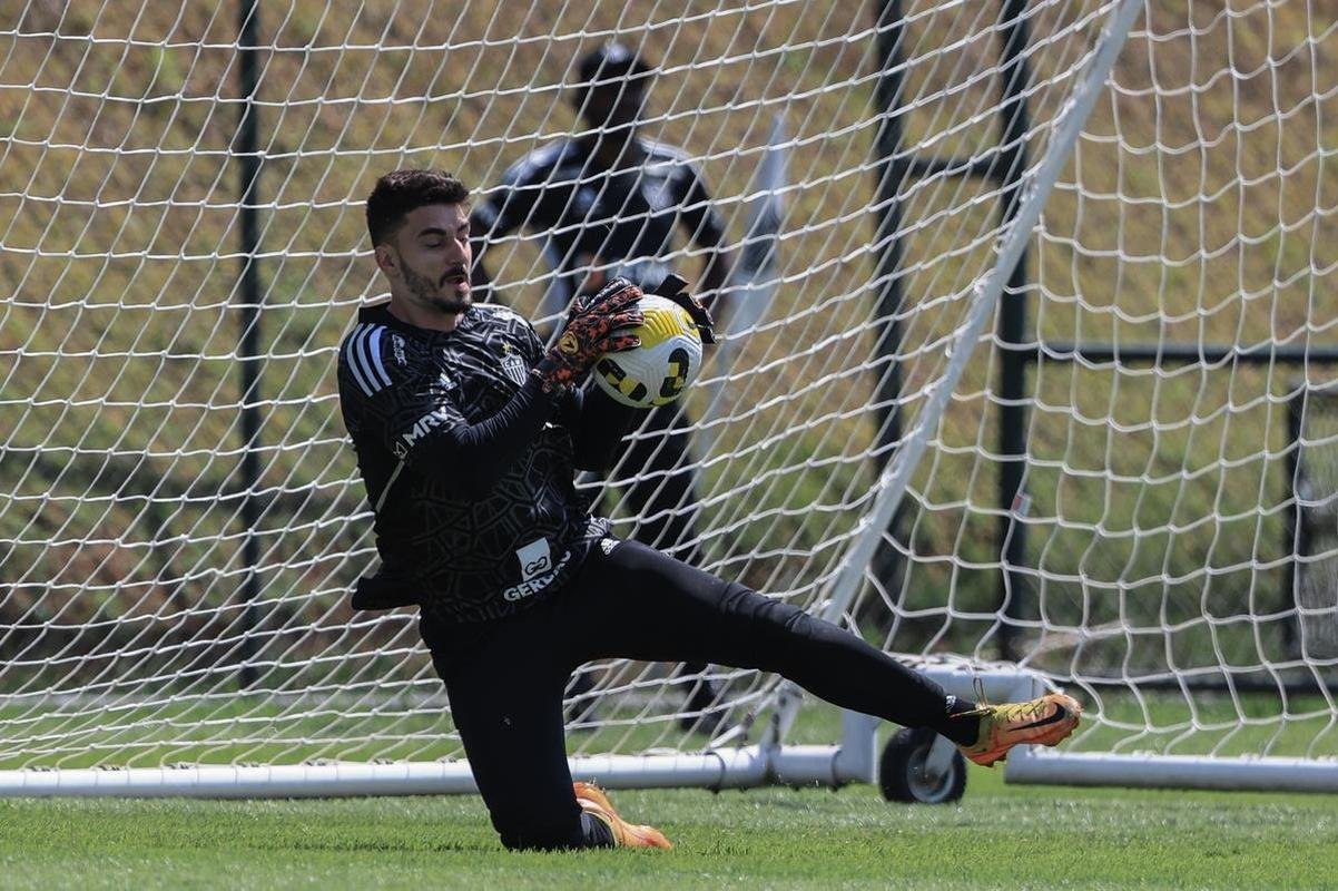 Imagens do treino do Atltico (8/9)