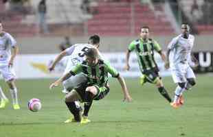 Amrica e Tupi se enfrentaram, no Independncia, pela terceira rodada do Campeonato Mineiro