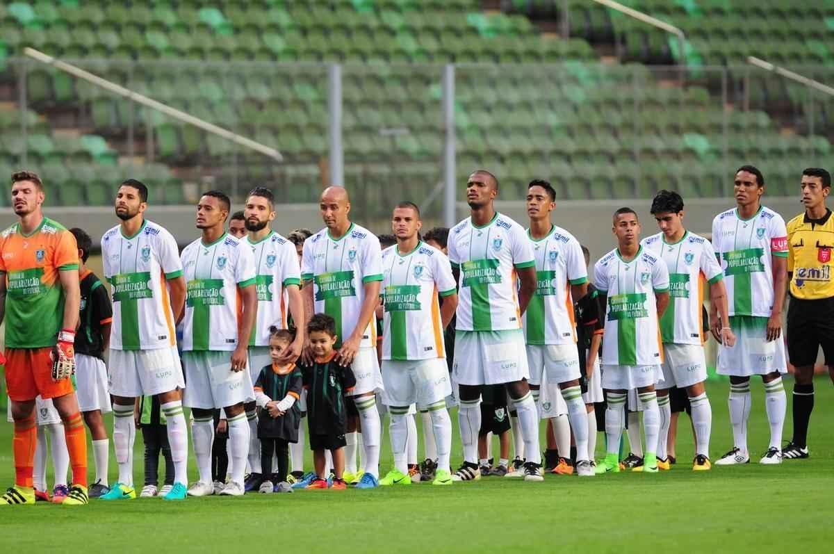Imagens do jogo entre Amrica e URT, pelo Campeonato Mineiro, no Independncia