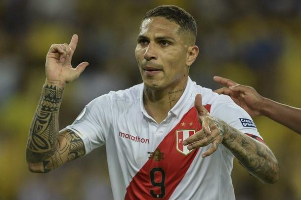 Paolo Guerrero marcou o gol de empate do Peru na final da Copa América