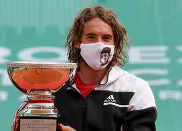 Em Montecarlo, o talentoso grego faturou o sexto título no circuito ATP