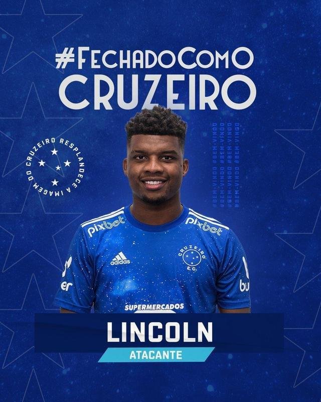 Lincoln (atacante) - contrato at dezembro de 2023