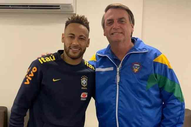 Aps declarar apoio a Bolsonaro na eleio, Neymar faz post rebatendo crticas nas redes sociais