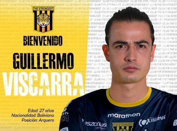 Guillermo Viscarra, goleiro (The Strongest, da Bolívia)