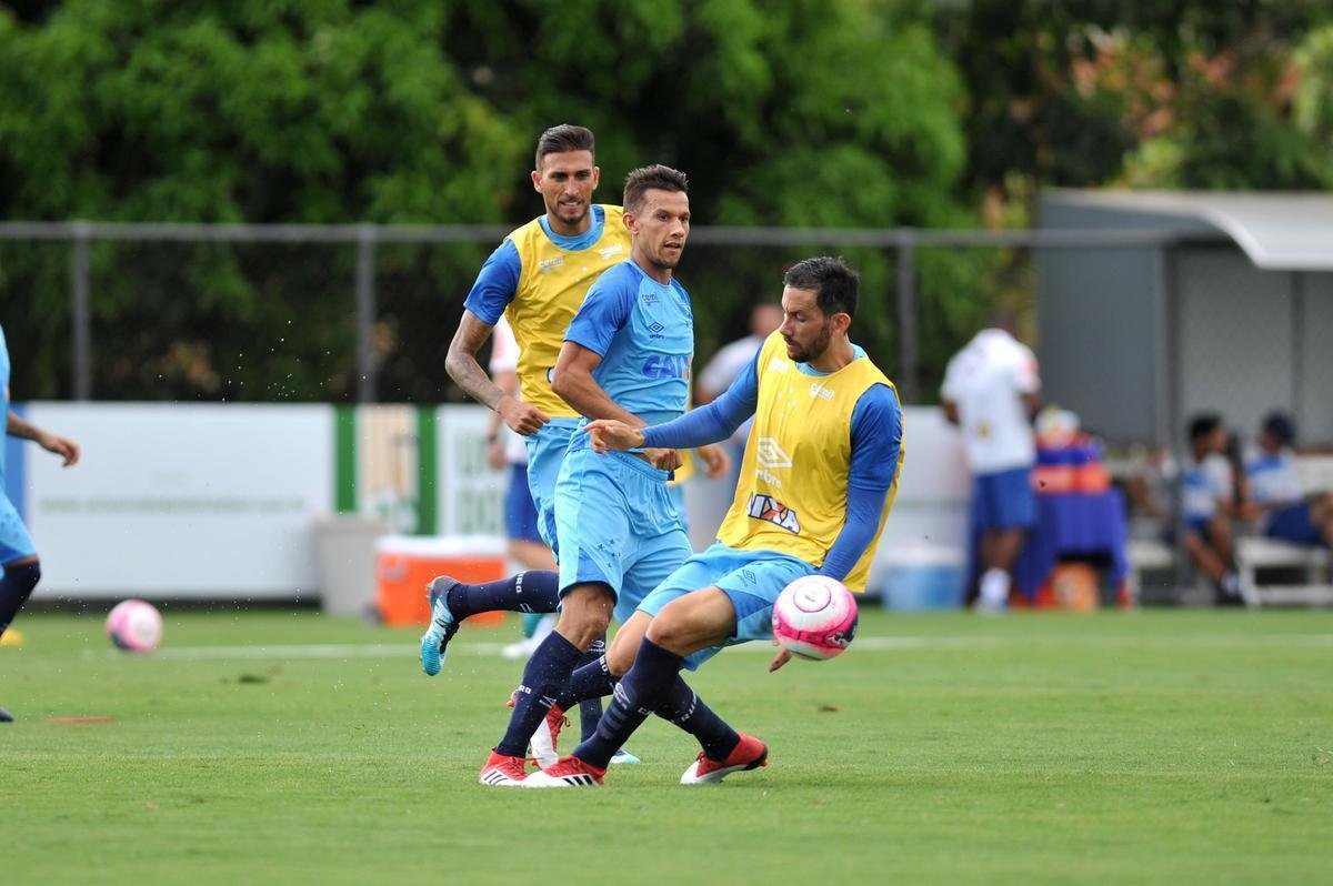 Fotos do treino do Cruzeiro desta quarta-feira (31/1), na Toca II (Ramon Lisboa/EM D.A Press)