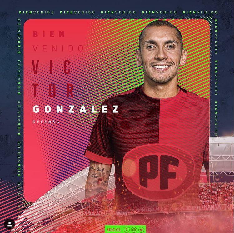 Victor González, zagueiro (Unión La Calera, do Chile)