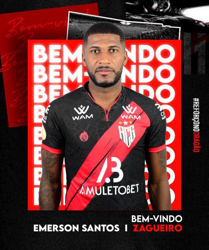 Atltico-GO contratou o zagueiro Emerson Santos