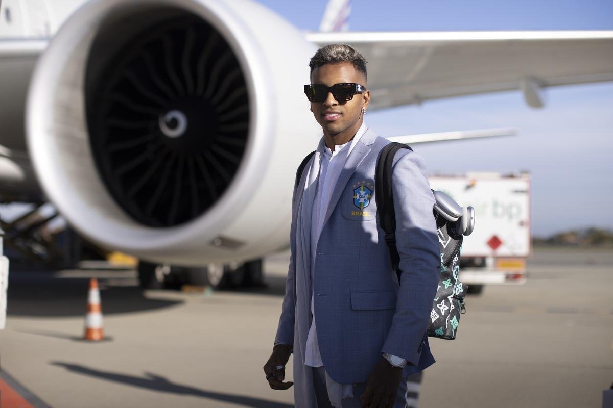 Seleo Brasileira embarca para o Catar