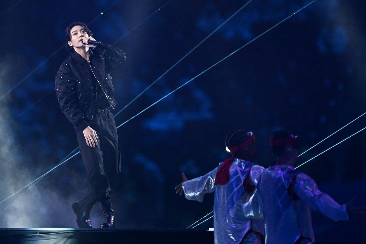 Fotos da cerimnia de abertura da Copa do Mundo do Catar, no Estdio Al Bayt, na cidade de Al Khor