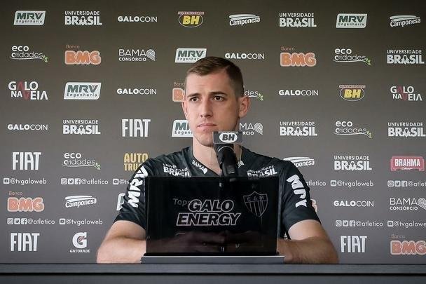 Fotos do treino do Atlético