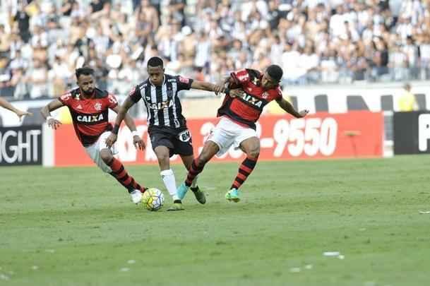 Fotos do jogo entre Atltico e Flamengo no Mineiro
