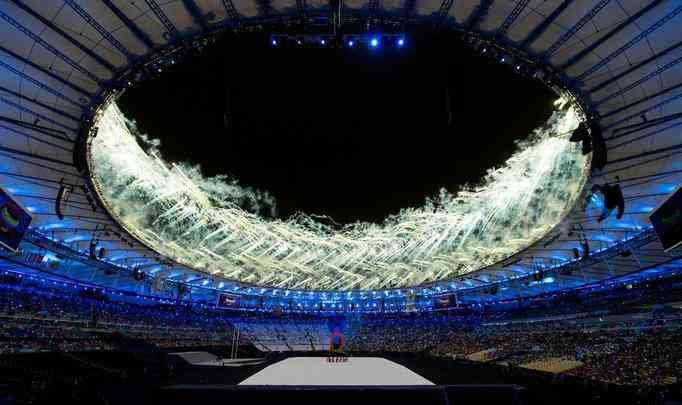 Imagens da cerimnia de encerramento dos Jogos Paralmpicos Rio 2016
