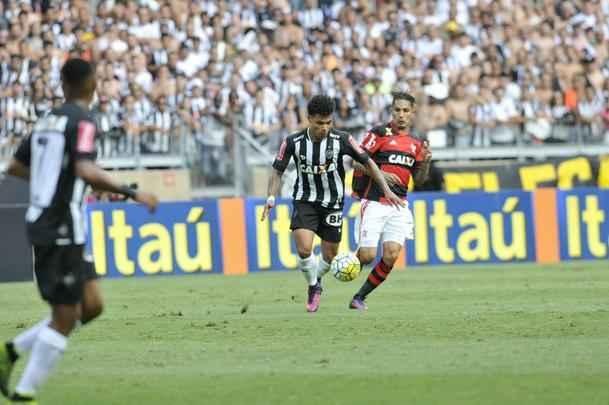 Fotos do jogo entre Atltico e Flamengo no Mineiro