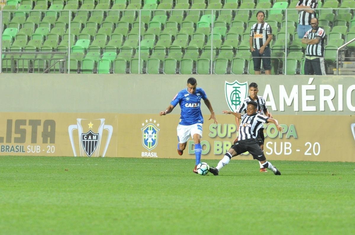 Imagens do clssico entre Atltico e Cruzeiro pela Supercopa Sub-20