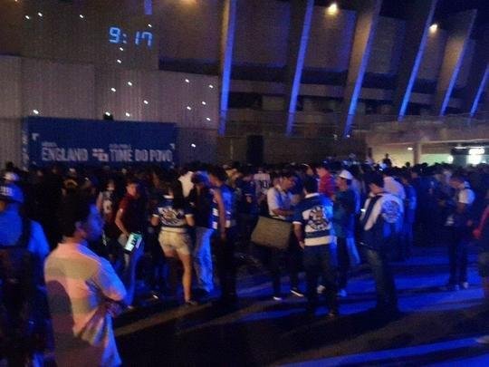 Imagens do lançamento do novo uniforme do Cruzeiro. Evento foi realizado na noite desta quinta-feira (12/05), na esplanada do Mineirão
