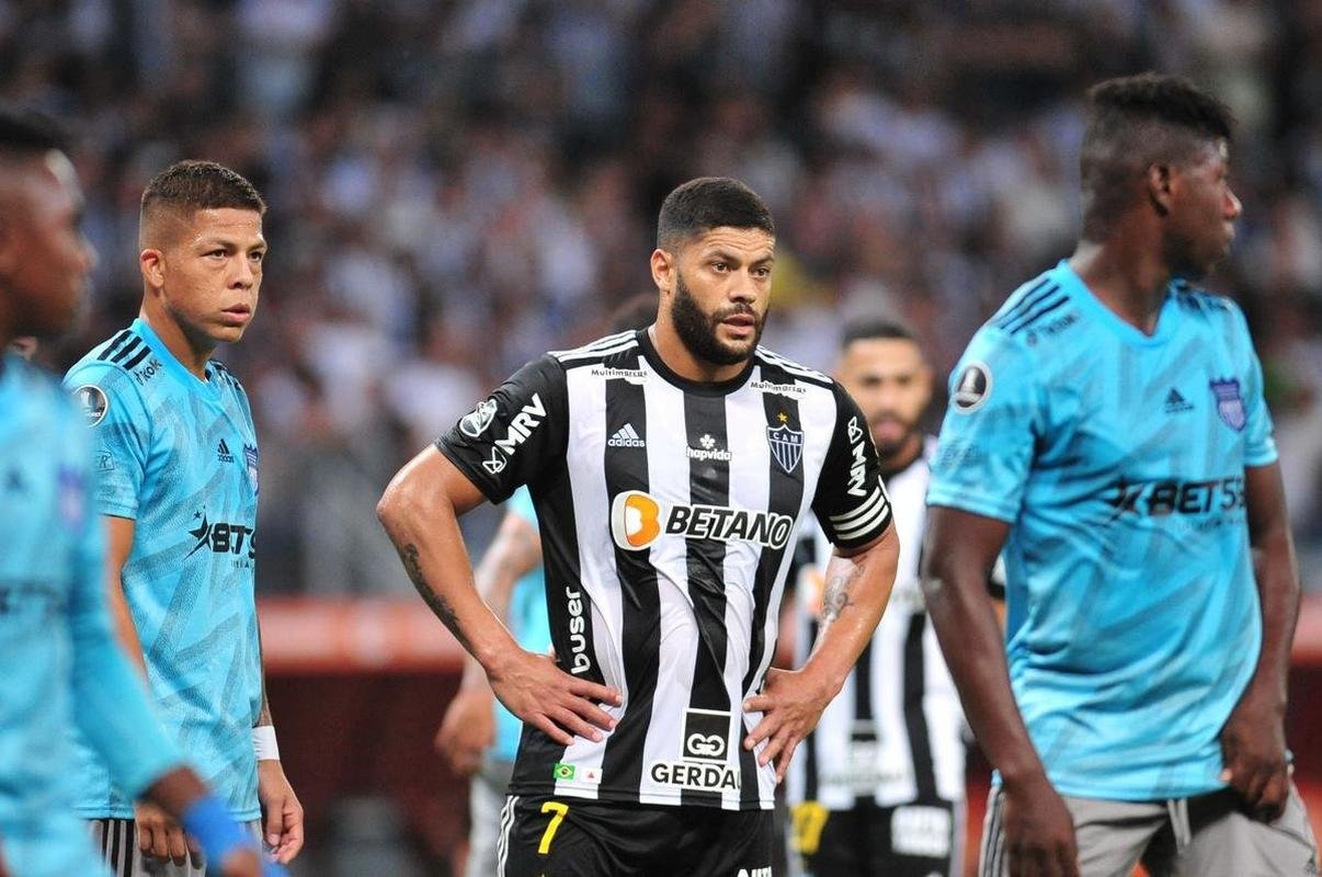 Fotos do jogo entre Atltico e Emelec, no Mineiro, em Belo Horizonte, pelas oitavas de final da Copa Libertadores 2022