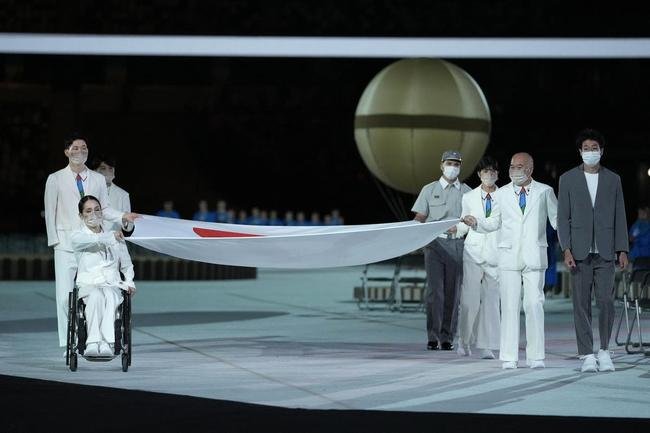 Fotos da Cerimnia de Abertura dos Jogos Paralmpicos de Tquio