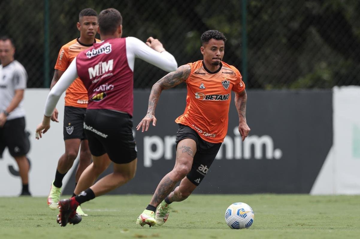 Treinamento do Atltico neste sbado, aps o ttulo brasileiro