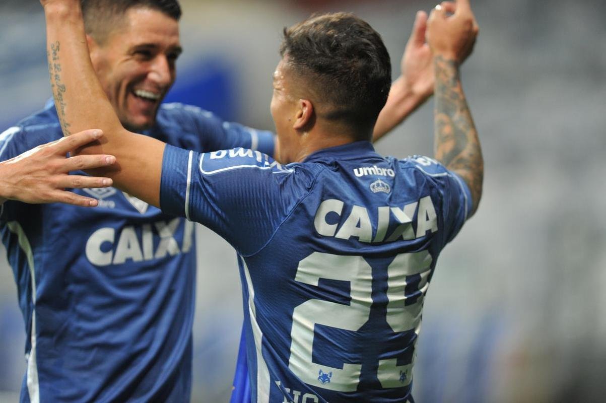 Lucas Romero pelo Cruzeiro na temporada 2017
