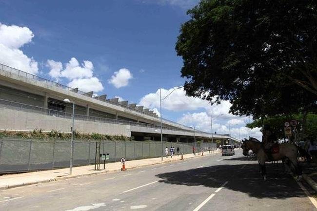 Ambiente antes do clssico entre Cruzeiro e Atltico