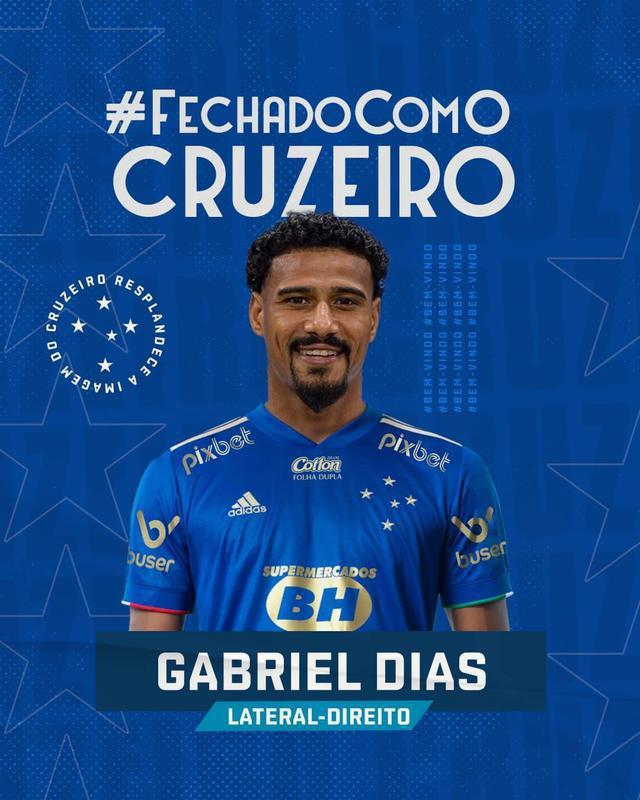 Gabriel Dias, lateral-direito (Cruzeiro)