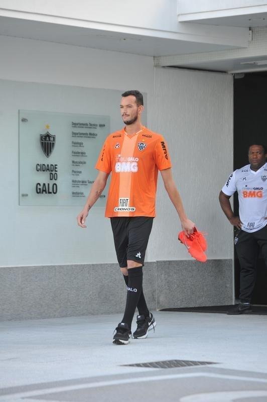Fotos do ltimo treino do Atltico antes do jogo contra o Unin La Calera