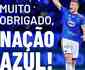 Eduardo Brock se despede do Cruzeiro: 'Muito obrigado, Nação Azul'