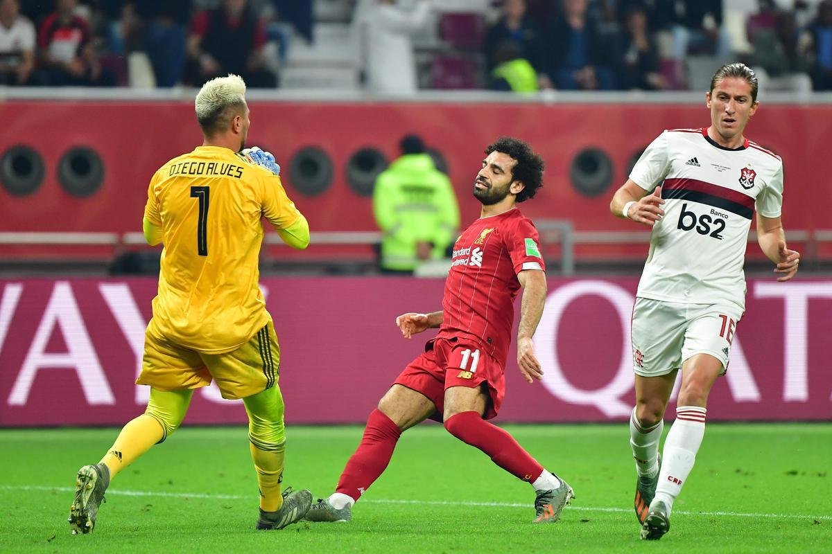 Flamengo e Liverpool disputaram a final do Mundial no Doha Khalifa Internacional