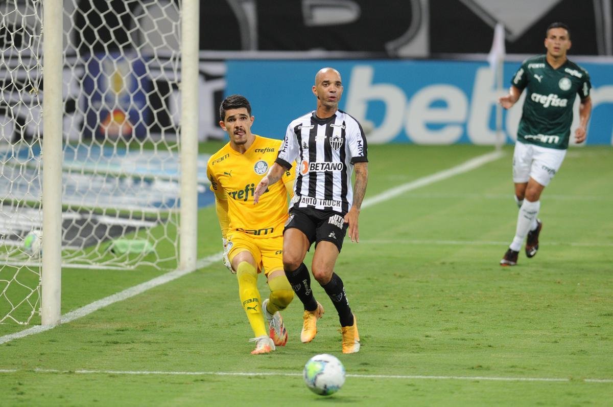 Fotos do jogo entre Atltico e Palmeiras, no Mineiro, pelo Brasileiro