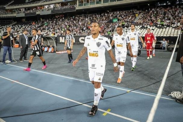 Fotos do duelo entre Botafogo e Atltico, no Estdio Nilton Santos, no Rio, pela ida das oitavas de final da Copa Sul-Americana