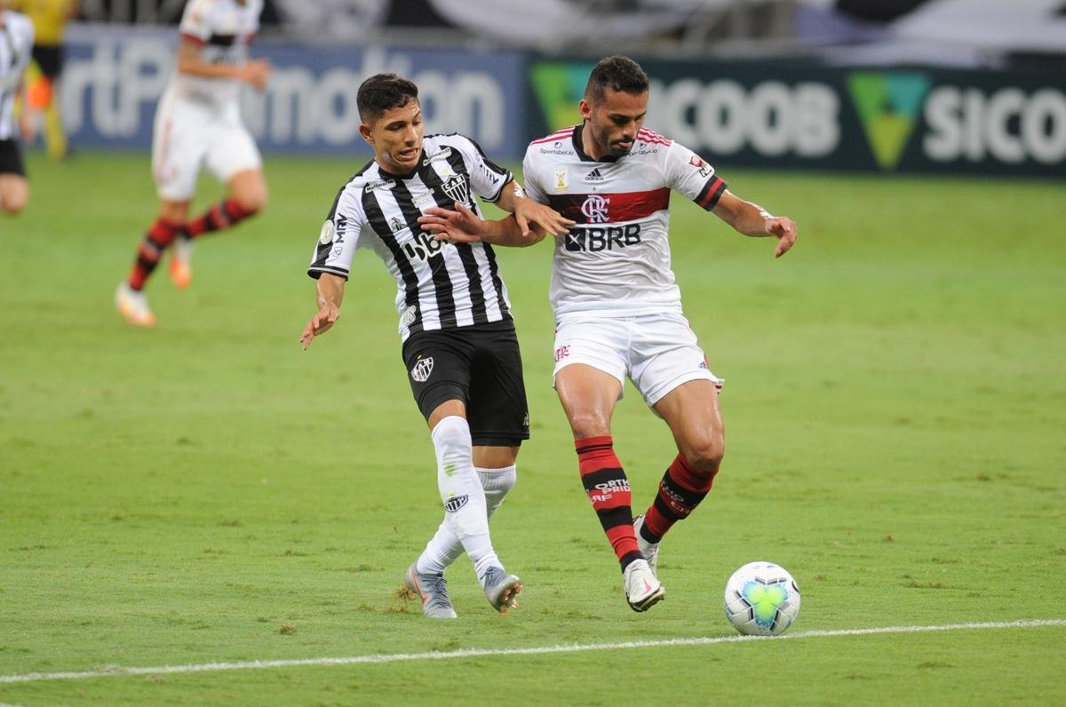 Imagens do jogo entre Atltico e Flamengo, no Mineiro, pelo Brasileiro