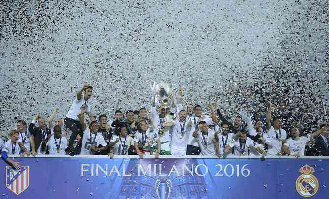 Real Madrid conquistou sua 11 edio da Liga dos Campees ao bater o Atltico por 5 a 3 nos pnaltis