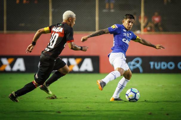 Cruzeiro empatou com Vitória no Barradão, em Salvador, por 1 a 1, pela 17ª rodada do Brasileiro