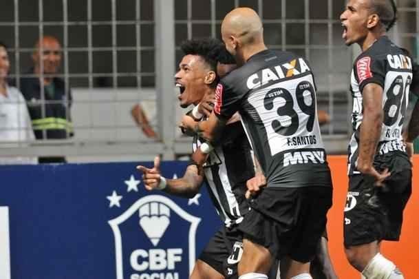 Imagens do jogo entre Atltico e Sport no Independncia