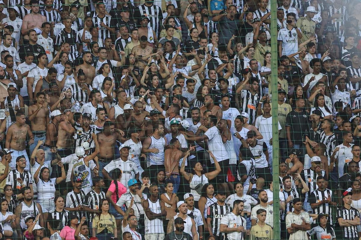 Atltico x Patrocinense: fotos do jogo pelo Campeonato Mineiro