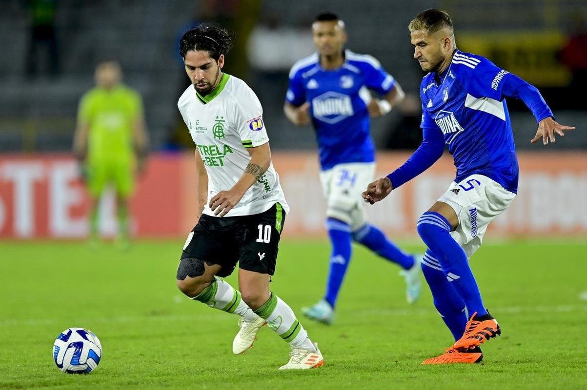 Fotos de Millonarios x Amrica pela Copa Sul-Americana