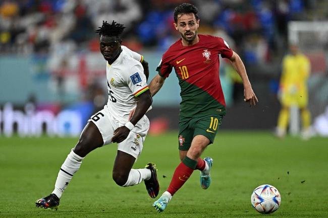 Portugal e Gana se enfrentaram pelo Grupo H da Copa do Mundo.