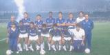 Em 1991, o Cruzeiro conquistou a Supercopa da Libertadores. Esse foi o segundo ttulo internacional do clube celeste. Na deciso, mais uma vez a Raposa superou o River Plate da Argentina