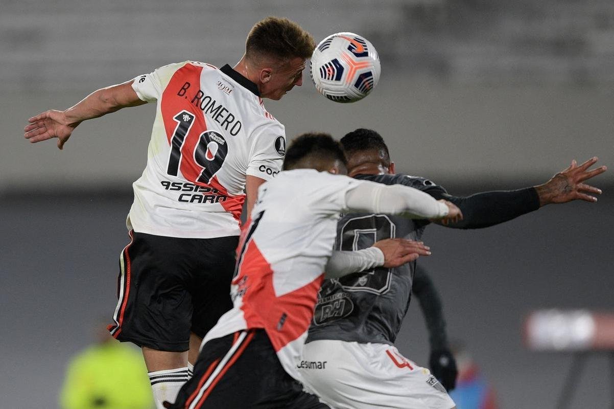 River Plate x Atltico: fotos do duelo de ida das quartas de final da Copa Libertadores, no Monumental de Nez, em Buenos Aires