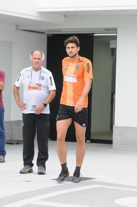 Fotos do Atltico nesta quinta-feira, na Cidade do Galo