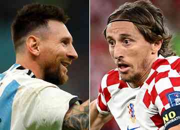 Com Messi e Modric liderando, argentinos e croatas se enfrentam nesta terça-feira, às 16h (de Brasília), para manter sonho do título 