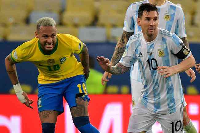Neymar e Messi podem jogar a Liga das Naes em breve 