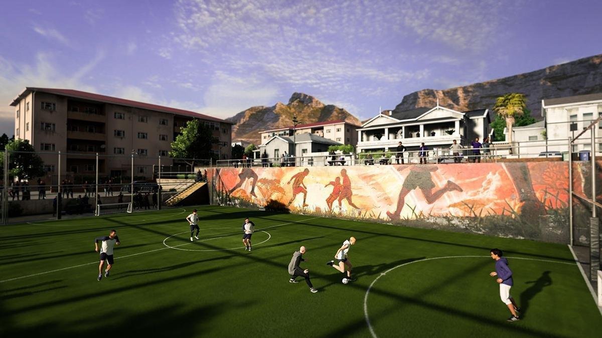 Fifa 21: quadras de futebol do Volta. Cidade do Cabo