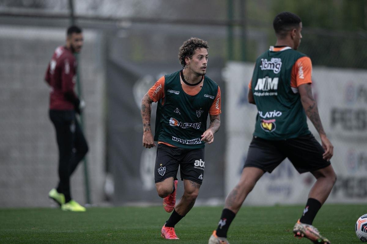 Atltico fechou preparao para o duelo contra o Boca Juniors