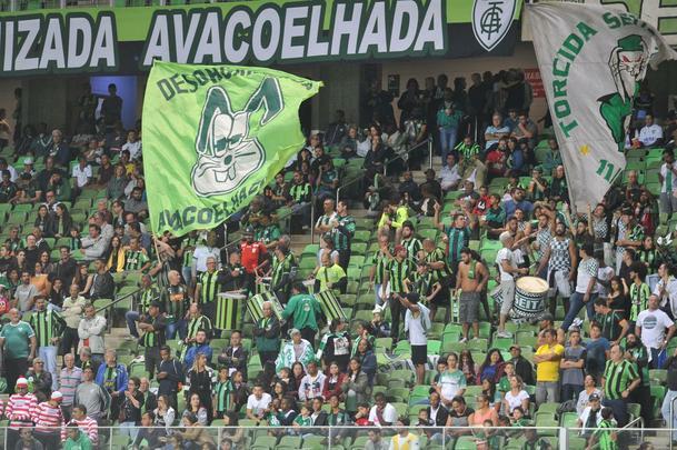 Fotos do jogo entre Amrica e Cuiab, no Independncia, pela 16 rodada da Srie B