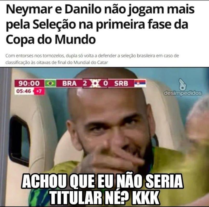 Com a leso de Danilo, Daniel Alves  cotado para ser titular da lateral direita 