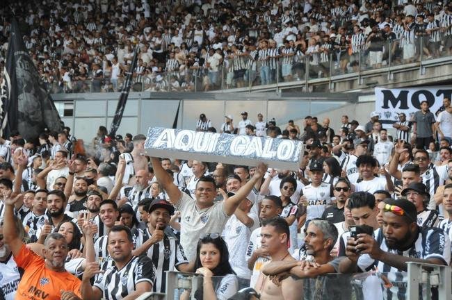 Fotos da torcida do Atltico na partida contra o Flamengo, no Mineiro, em Belo Horizonte, pela 13 rodada do Campeonato Brasileiro