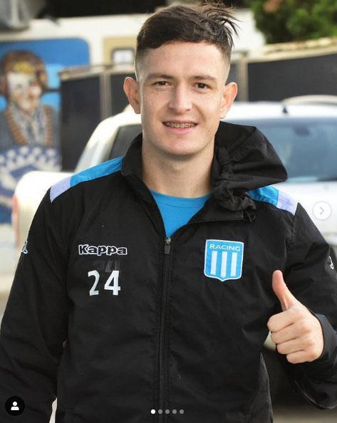 Maxi Lovera, meia (Racing, da Argentina)